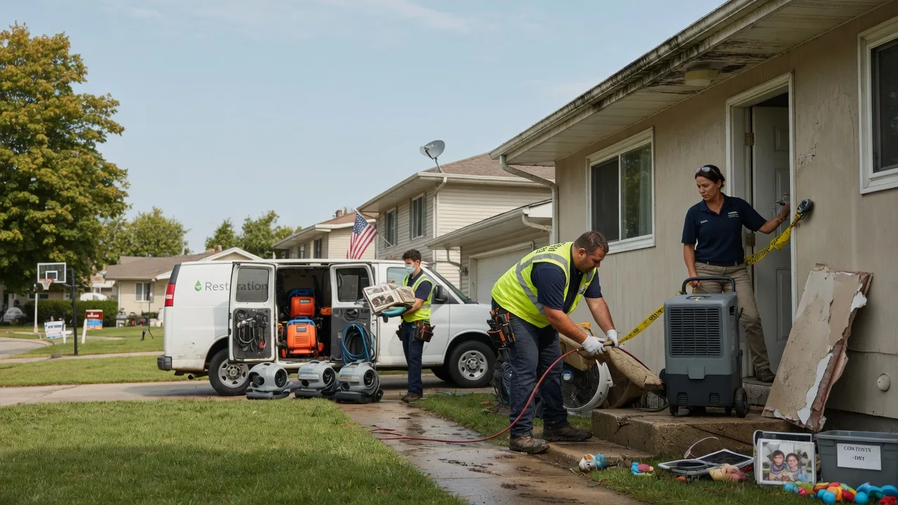 Water Damage Restoration in Scotts, MI near me